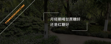 月經(jīng)期喝甘蔗糖好還是紅糖好？