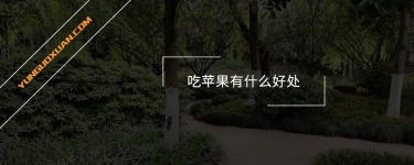 吃蘋(píng)果有什么好處？